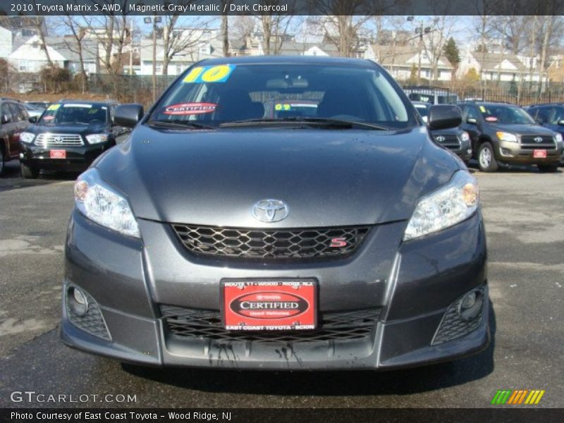 Magnetic Gray Metallic / Dark Charcoal 2010 Toyota Matrix S AWD