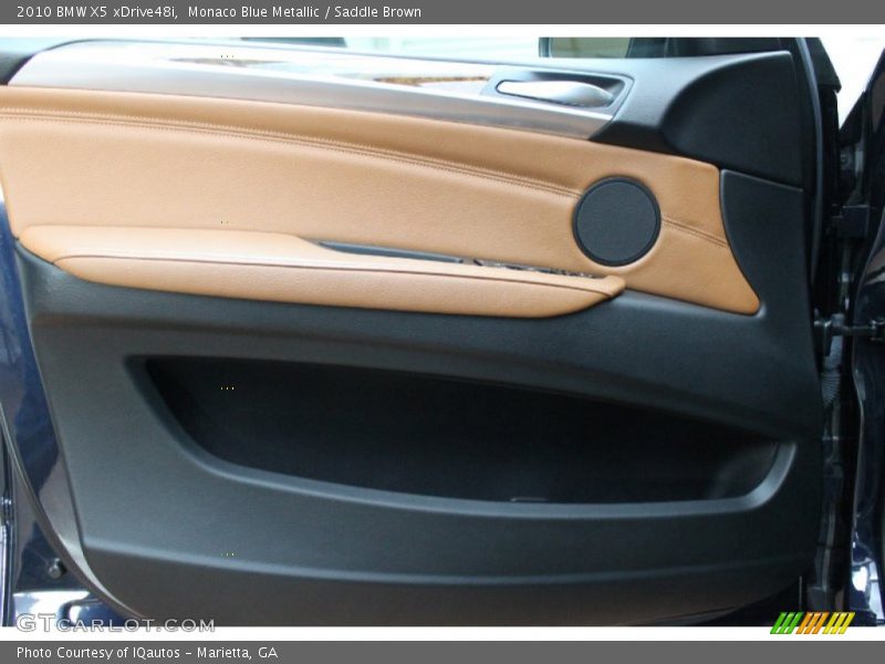Monaco Blue Metallic / Saddle Brown 2010 BMW X5 xDrive48i