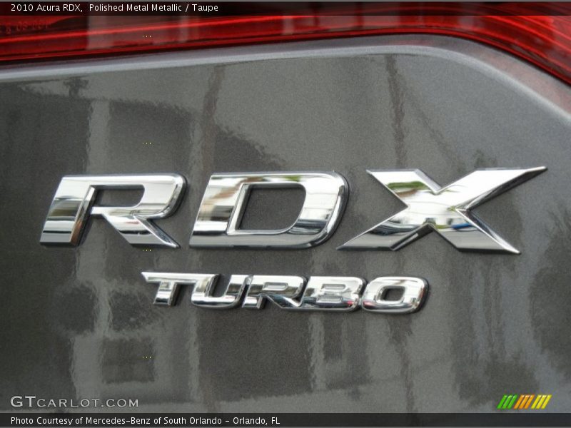 Polished Metal Metallic / Taupe 2010 Acura RDX