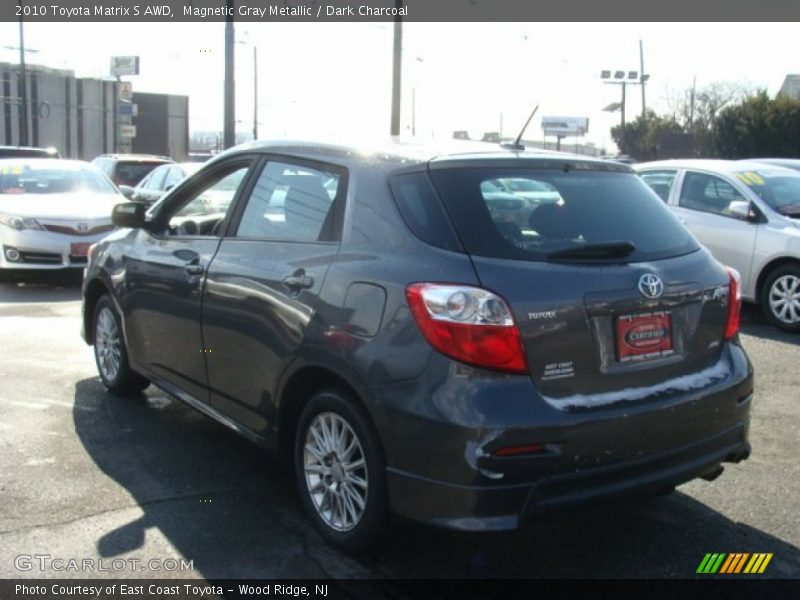 Magnetic Gray Metallic / Dark Charcoal 2010 Toyota Matrix S AWD
