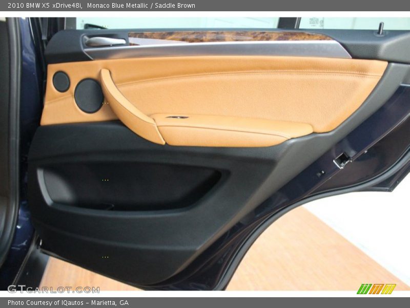 Monaco Blue Metallic / Saddle Brown 2010 BMW X5 xDrive48i