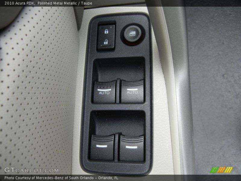 Polished Metal Metallic / Taupe 2010 Acura RDX