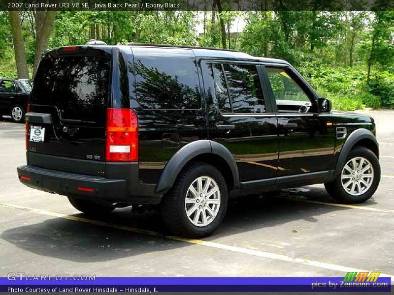 Java Black Pearl / Ebony Black 2007 Land Rover LR3 V8 SE