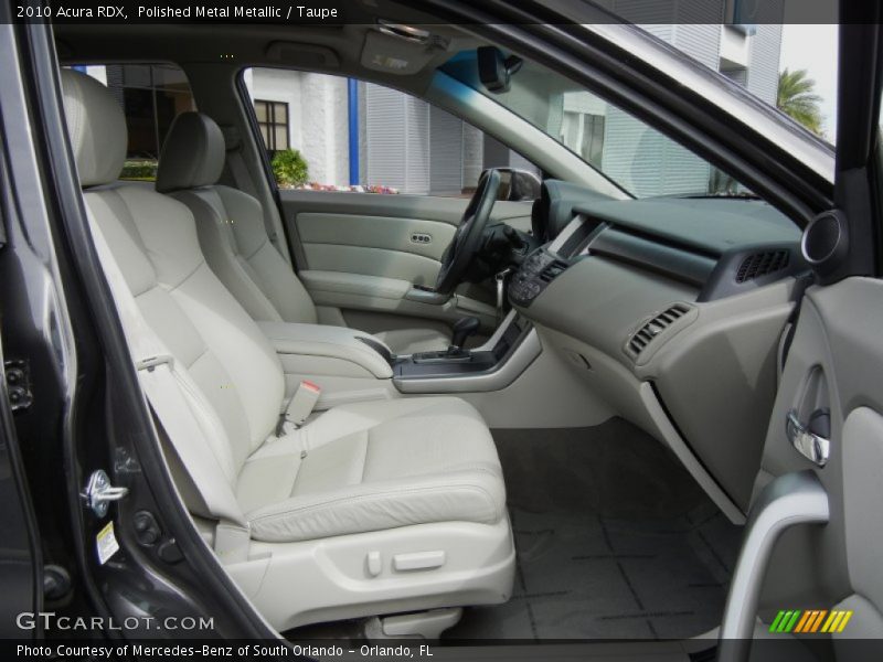 Polished Metal Metallic / Taupe 2010 Acura RDX