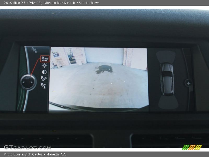 Monaco Blue Metallic / Saddle Brown 2010 BMW X5 xDrive48i