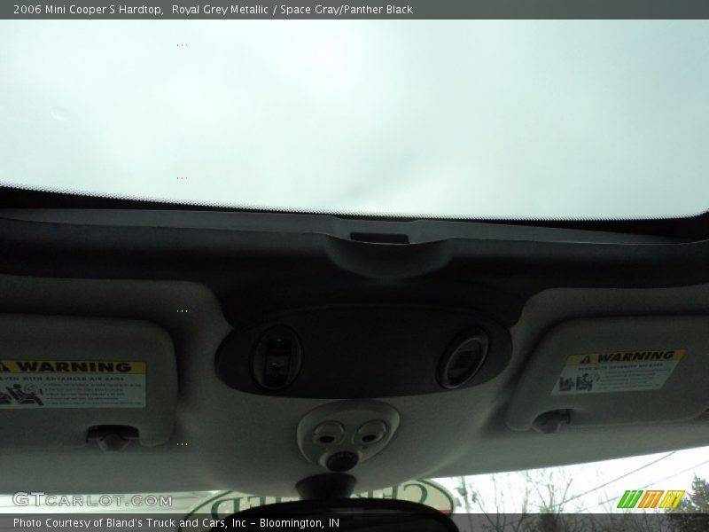 Royal Grey Metallic / Space Gray/Panther Black 2006 Mini Cooper S Hardtop