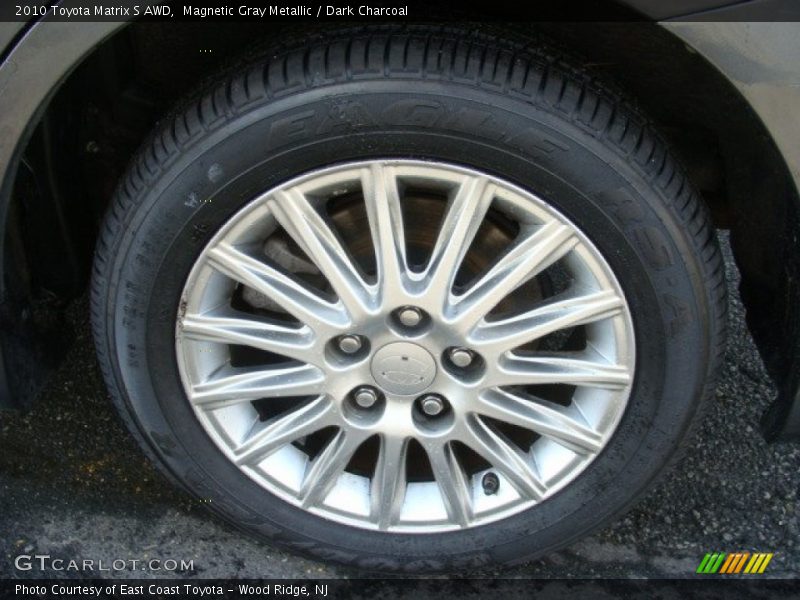 Magnetic Gray Metallic / Dark Charcoal 2010 Toyota Matrix S AWD