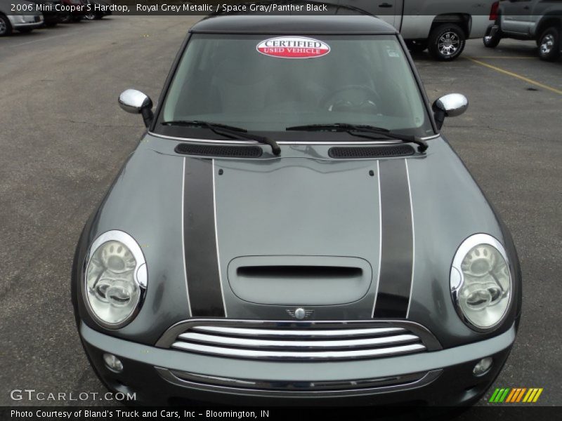 Royal Grey Metallic / Space Gray/Panther Black 2006 Mini Cooper S Hardtop