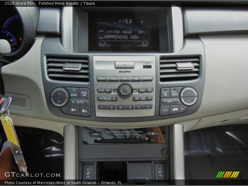 Polished Metal Metallic / Taupe 2010 Acura RDX
