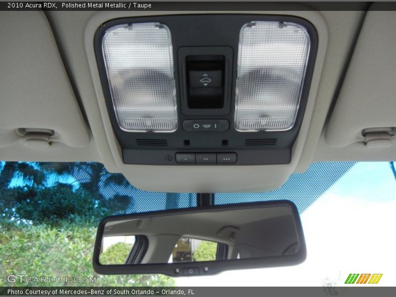 Polished Metal Metallic / Taupe 2010 Acura RDX