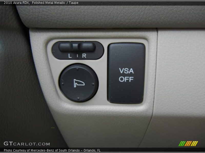 Polished Metal Metallic / Taupe 2010 Acura RDX