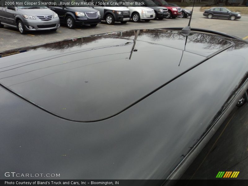 Royal Grey Metallic / Space Gray/Panther Black 2006 Mini Cooper S Hardtop