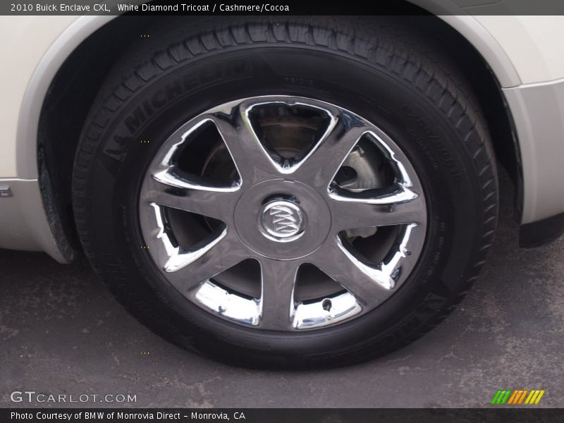 White Diamond Tricoat / Cashmere/Cocoa 2010 Buick Enclave CXL