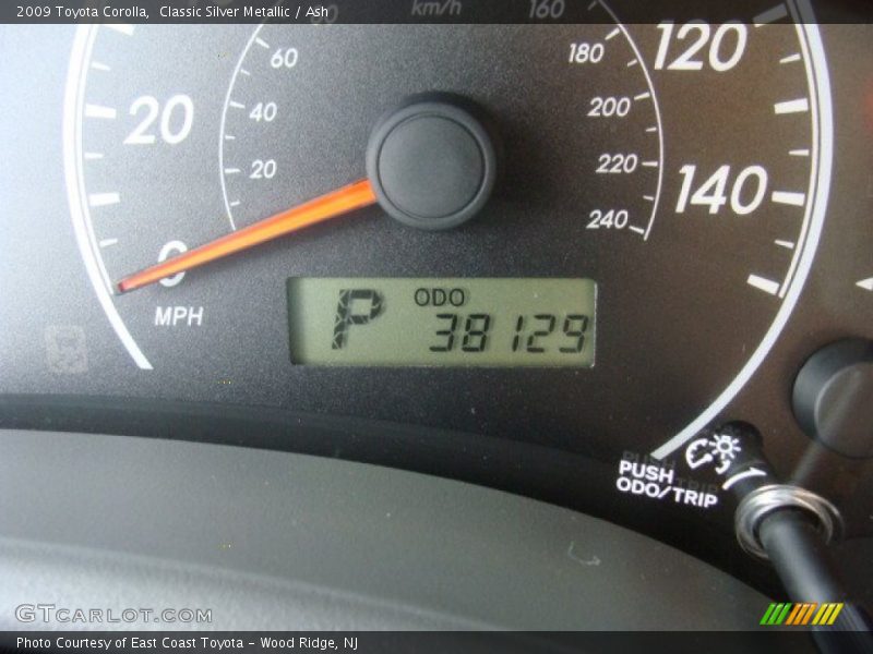 Classic Silver Metallic / Ash 2009 Toyota Corolla