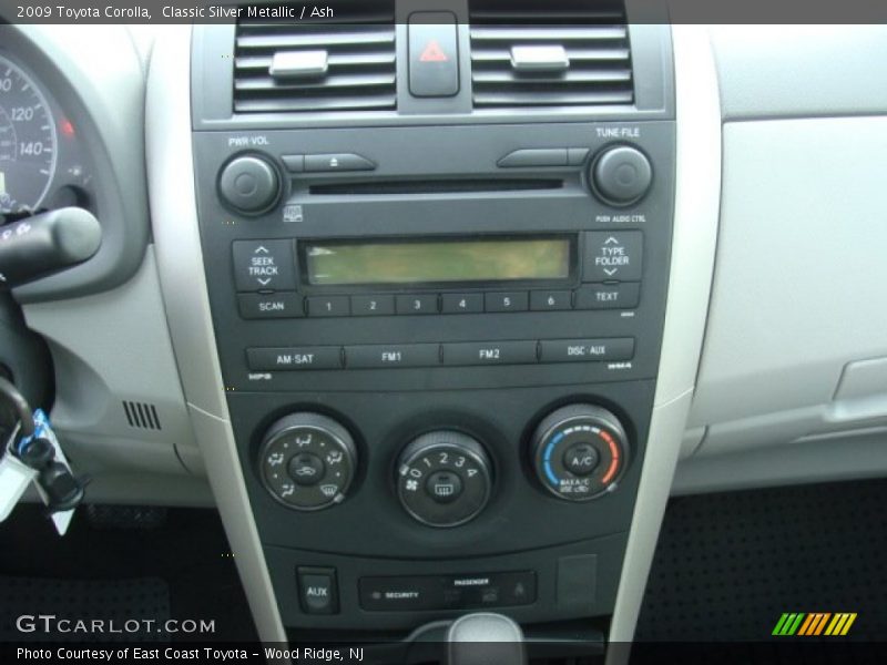 Classic Silver Metallic / Ash 2009 Toyota Corolla