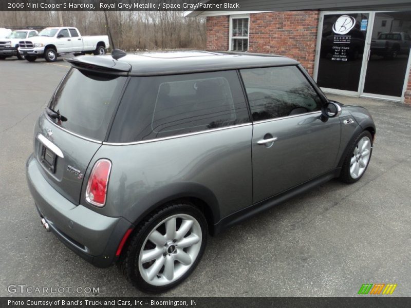 Royal Grey Metallic / Space Gray/Panther Black 2006 Mini Cooper S Hardtop