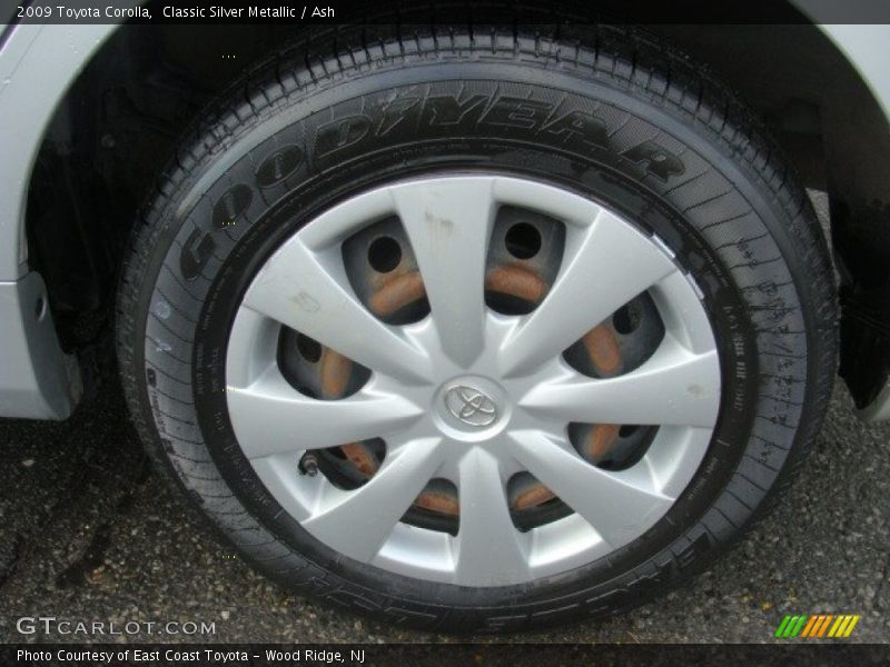 Classic Silver Metallic / Ash 2009 Toyota Corolla