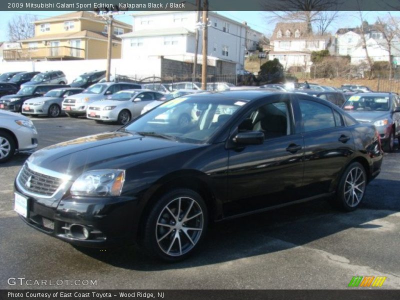Kalapana Black / Black 2009 Mitsubishi Galant Sport Edition