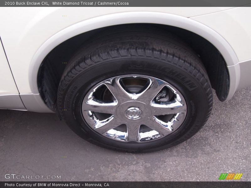 White Diamond Tricoat / Cashmere/Cocoa 2010 Buick Enclave CXL