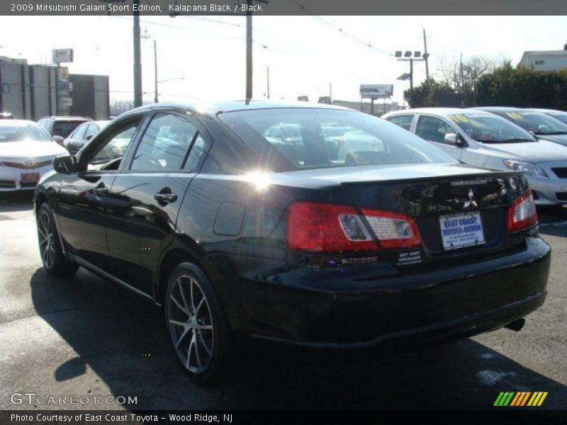 Kalapana Black / Black 2009 Mitsubishi Galant Sport Edition