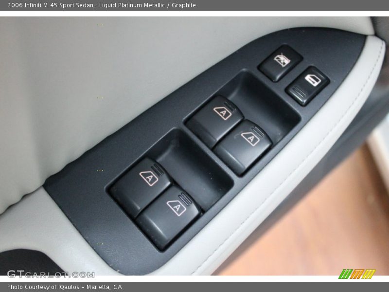 Controls of 2006 M 45 Sport Sedan