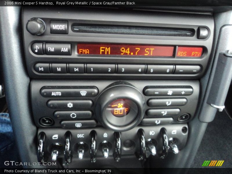 Royal Grey Metallic / Space Gray/Panther Black 2006 Mini Cooper S Hardtop