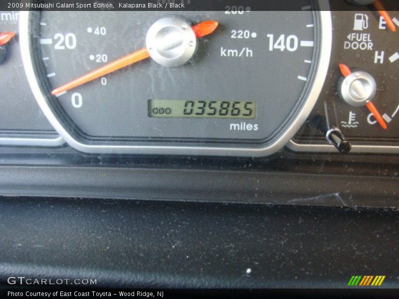 Kalapana Black / Black 2009 Mitsubishi Galant Sport Edition