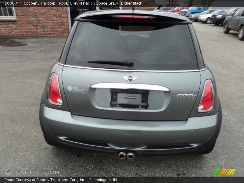 Royal Grey Metallic / Space Gray/Panther Black 2006 Mini Cooper S Hardtop