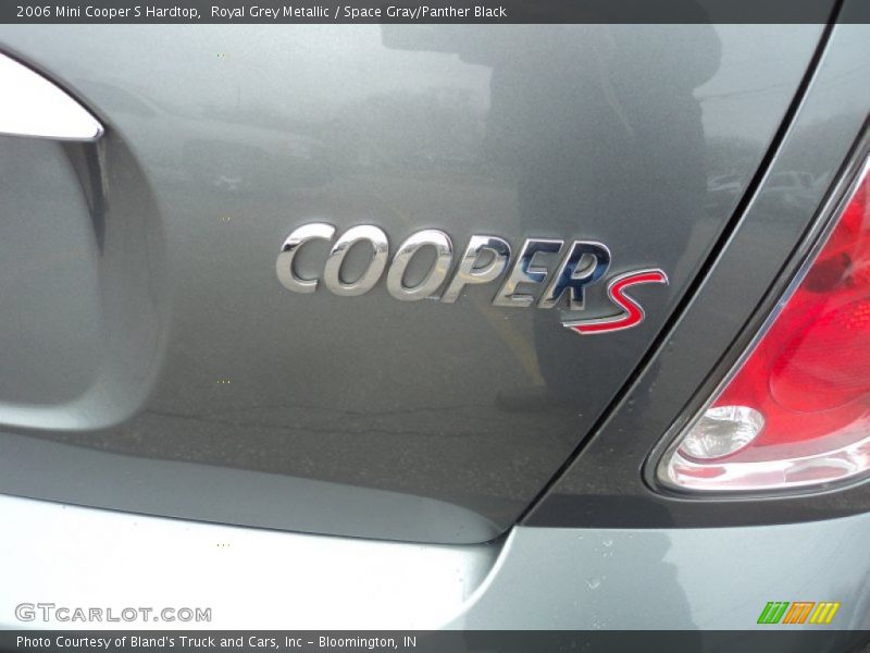 Royal Grey Metallic / Space Gray/Panther Black 2006 Mini Cooper S Hardtop