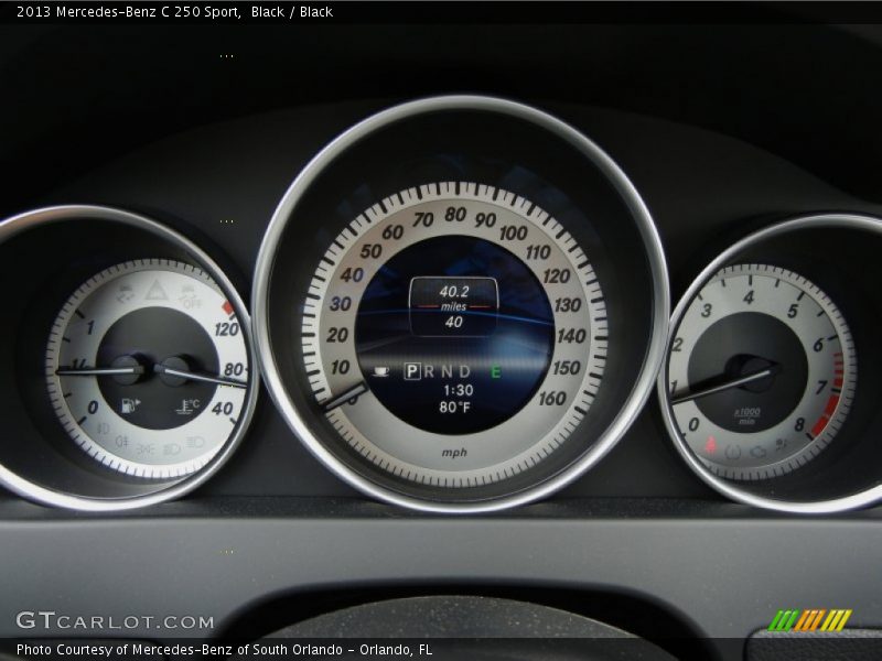  2013 C 250 Sport 250 Sport Gauges