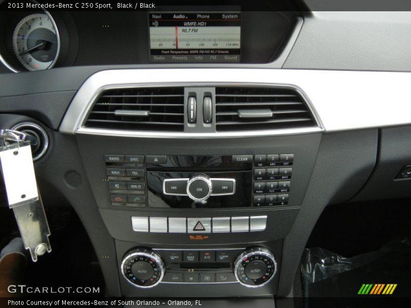Controls of 2013 C 250 Sport