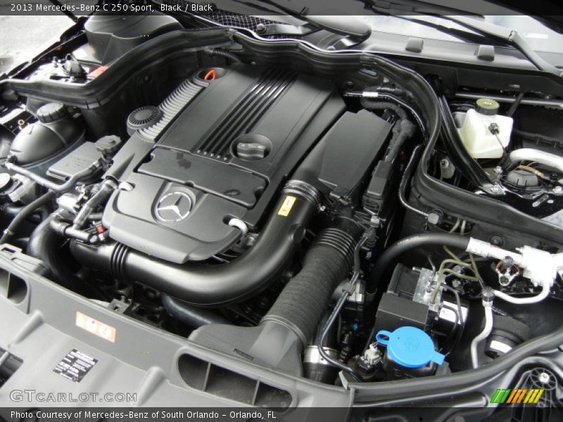  2013 C 250 Sport Engine - 1.8 Liter DI Turbocharged DOHC 16-Valve VVT 4 Cylinder