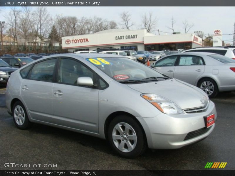 Classic Silver Metallic / Gray 2008 Toyota Prius Hybrid