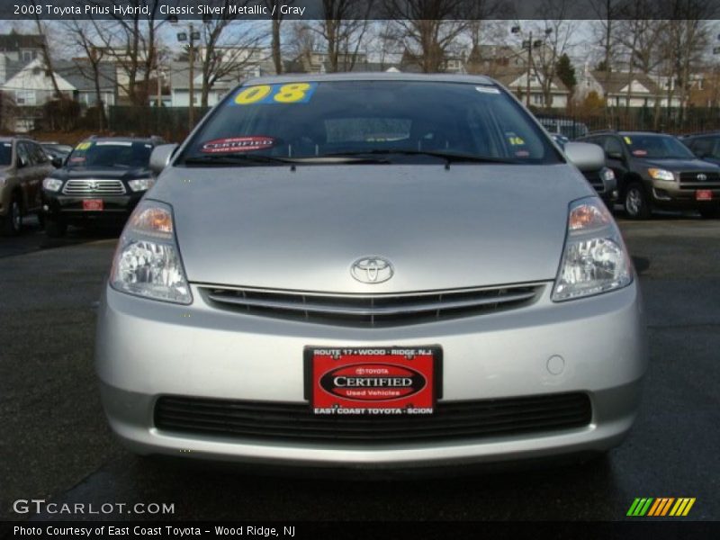 Classic Silver Metallic / Gray 2008 Toyota Prius Hybrid