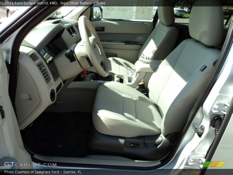 Front Seat of 2011 Escape Hybrid 4WD