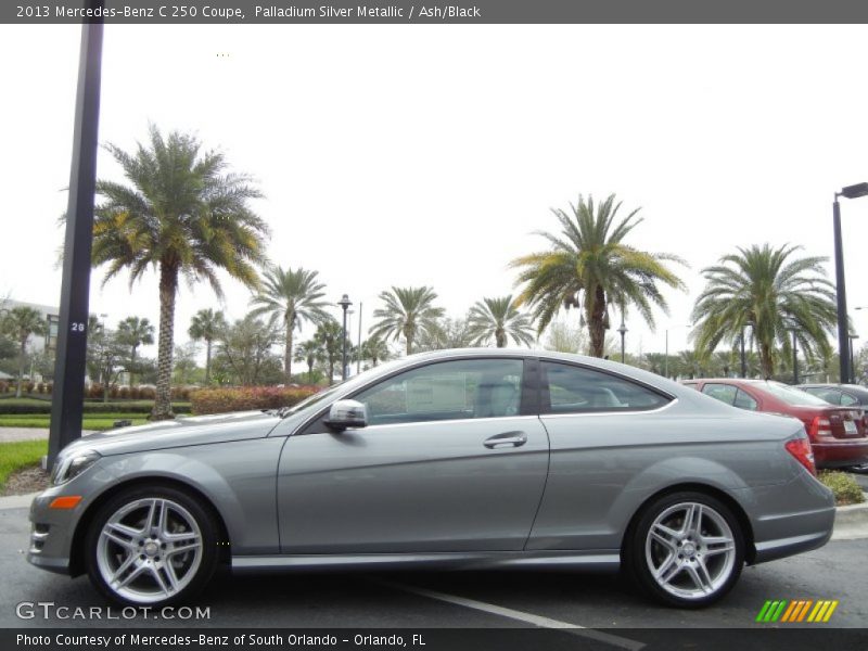  2013 C 250 Coupe Palladium Silver Metallic