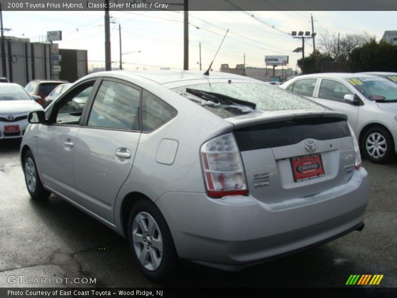 Classic Silver Metallic / Gray 2008 Toyota Prius Hybrid