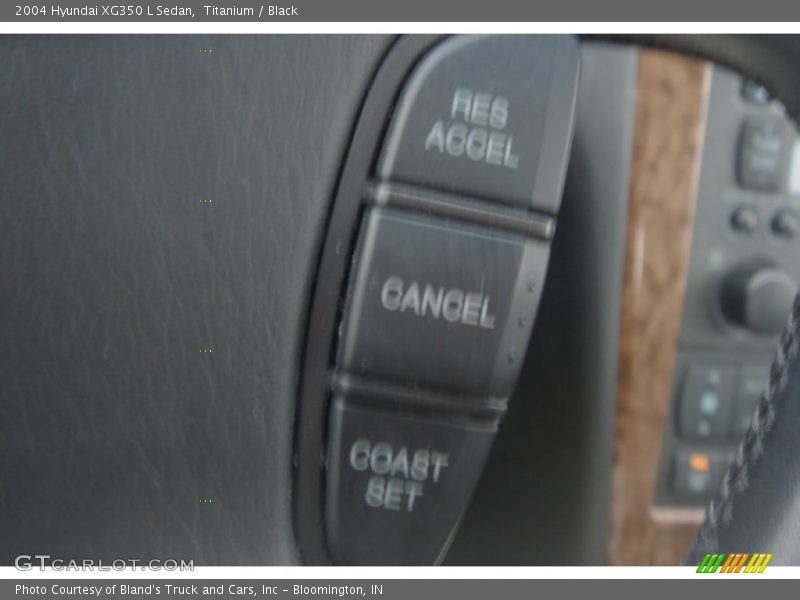 Titanium / Black 2004 Hyundai XG350 L Sedan