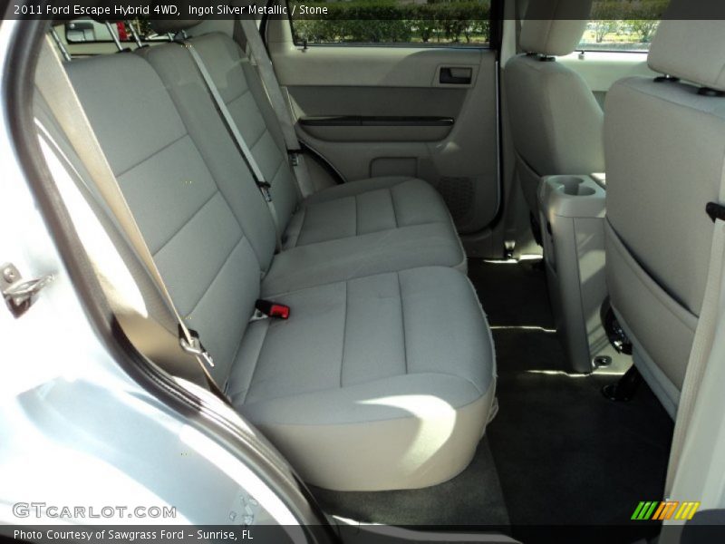 Rear Seat of 2011 Escape Hybrid 4WD