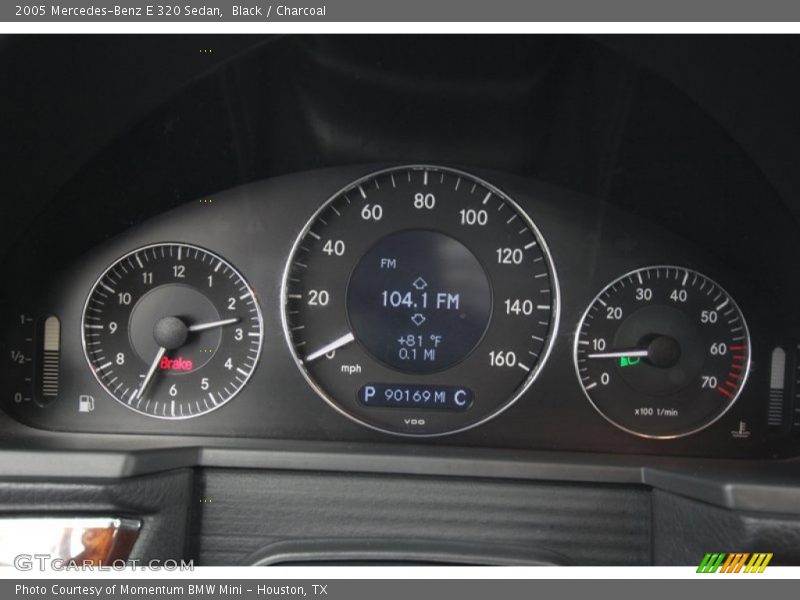 Black / Charcoal 2005 Mercedes-Benz E 320 Sedan