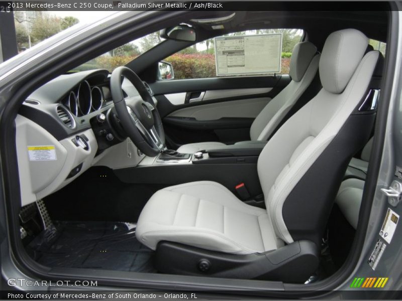 Front Seat of 2013 C 250 Coupe