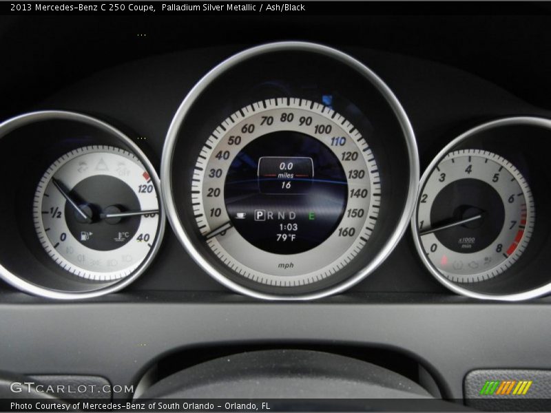  2013 C 250 Coupe 250 Coupe Gauges