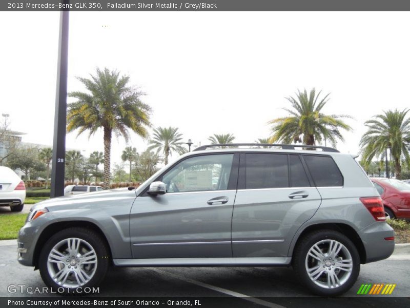 Palladium Silver Metallic / Grey/Black 2013 Mercedes-Benz GLK 350