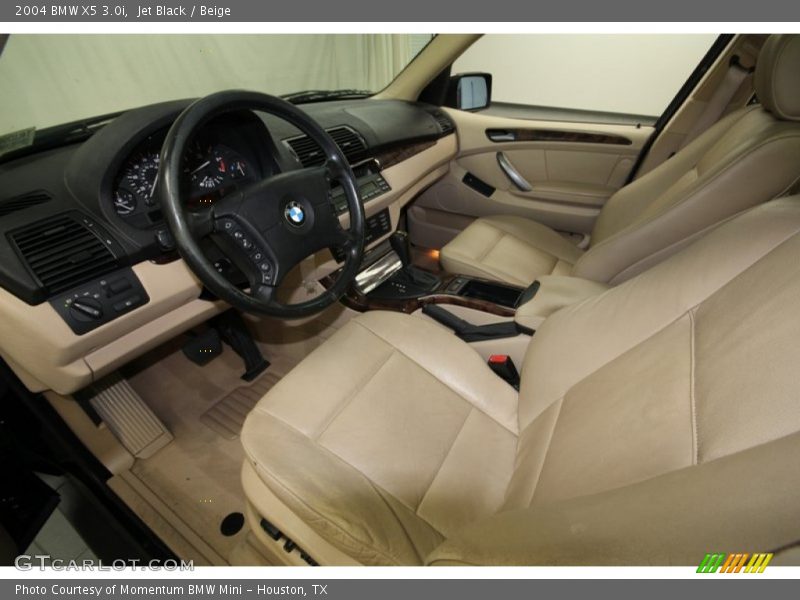  2004 X5 3.0i Beige Interior