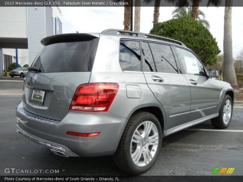 Palladium Silver Metallic / Grey/Black 2013 Mercedes-Benz GLK 350