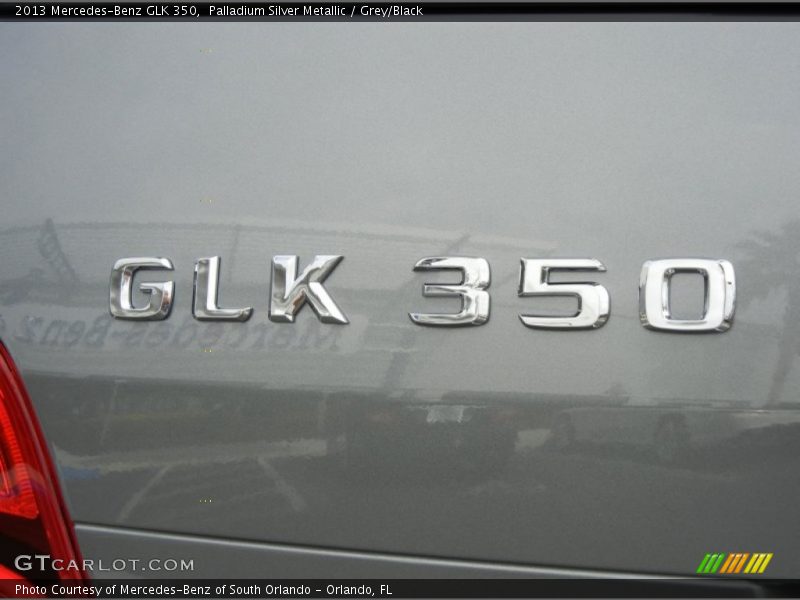 Palladium Silver Metallic / Grey/Black 2013 Mercedes-Benz GLK 350
