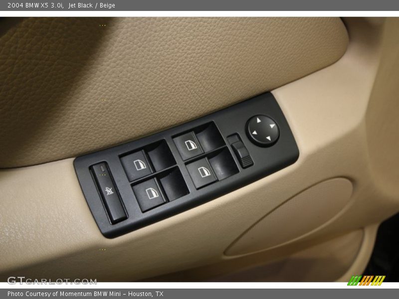 Controls of 2004 X5 3.0i