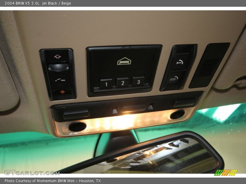 Jet Black / Beige 2004 BMW X5 3.0i