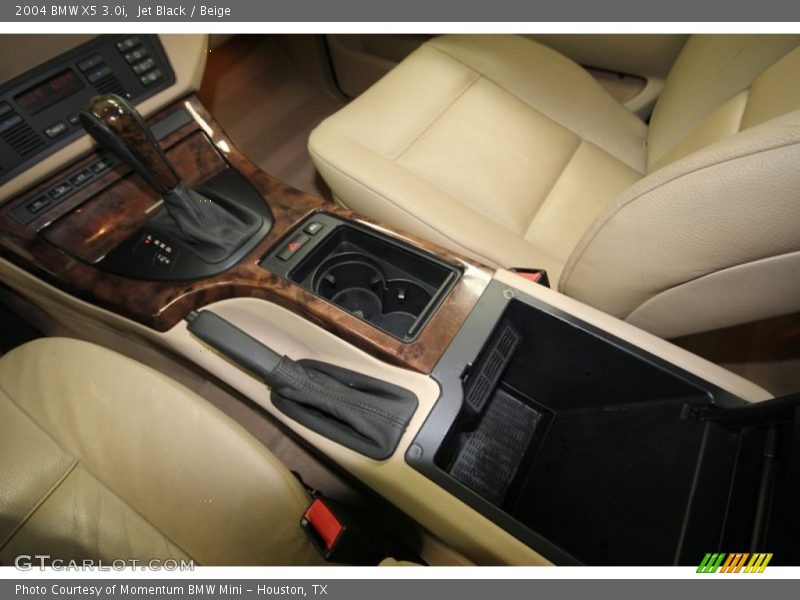Jet Black / Beige 2004 BMW X5 3.0i