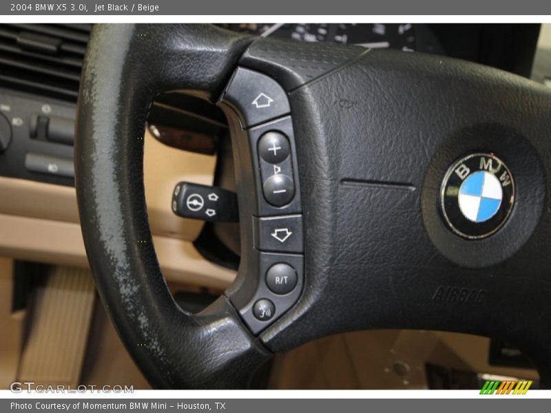 Controls of 2004 X5 3.0i